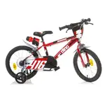 Dino Bikes - Dětské kolo 16" 416US-06 - červené