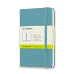 Zápisník Moleskine - tvrdé desky S, čistý, tyrkysový
