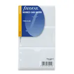 Pouzdro na vizitky náplň osobních diářů Filofax
