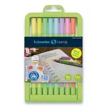 Liner Schneider Line-up - sada, 8 ks, pastelové barvy