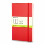 Zápisník Moleskine - tvrdé desky, L, čistý - červený