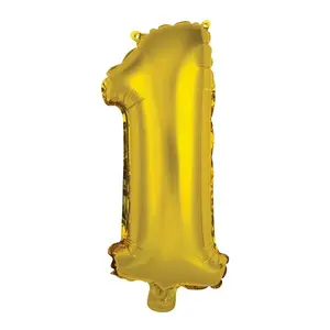 Nafukovací číslice zlaté - 1