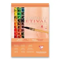 Akvarelový blok Clairefontaine Etival Cold Pressed - A3, 10 listů, 300 g