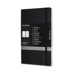 Zápisník Moleskine Professional - měkké desky L, černý, číslované strany