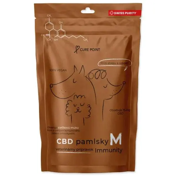 Pamlsok CBD Imunita M 100g