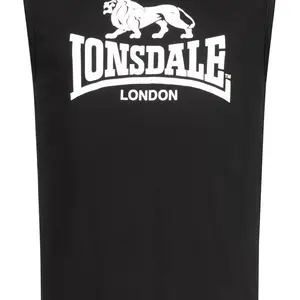 Pánský nátělník Lonsdale 117332-Black/White