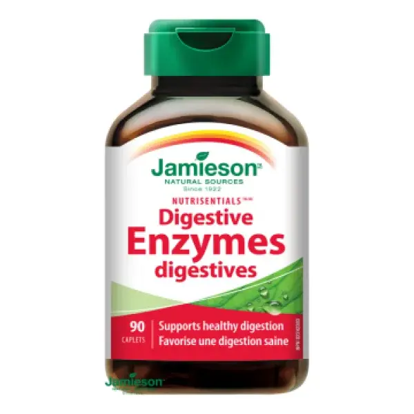 Jamieson Trávicí enzymy Nutrisentials™ 90 tablet