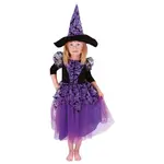 Dětský kostým čarodějnice fialová (M) e-obal