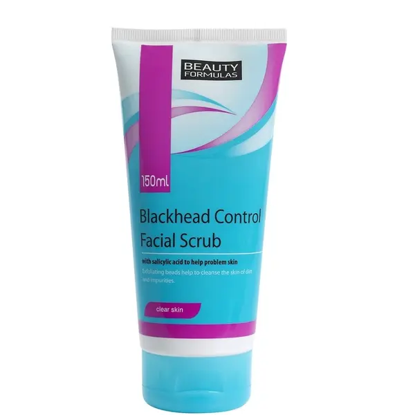 Beauty Formulas Pleťový scrub proti černým tečkám 150 ml
