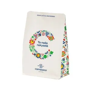 Coffeespot Ta naša nekyselá Espresso směs zrnková káva 250 g