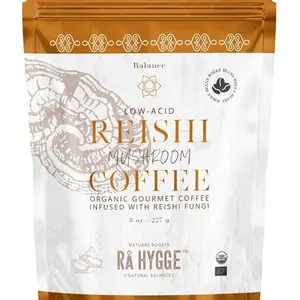 Ra Hygge BIO Peru Arabica Reishi zrnková káva 227 g