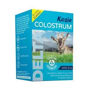 DELTA Colostrum Kozí 30+10 kapslí