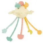 Bieco - Silikónová motorická hračka s aktivitami - banana