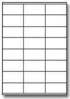 Samolepicí etikety 52,5 x 35 mm, 32 etiket, A4, 100 listů
