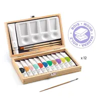 Umelecký kufrík - 12 gvašových farieb