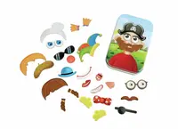 Krabička s magnetmi - Zábavné tváre - 29 ks
