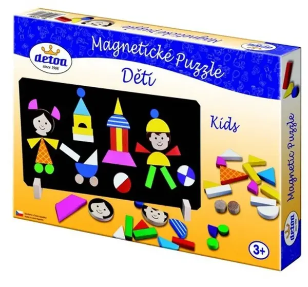 Magnetické puzzle – deti