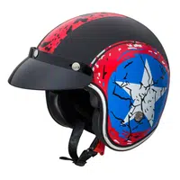 Moto přilba W-TEC Café Racer Big Star L (59-60)