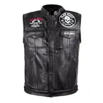 Moto vesta W-TEC Black Heart Rumbler černá 4XL