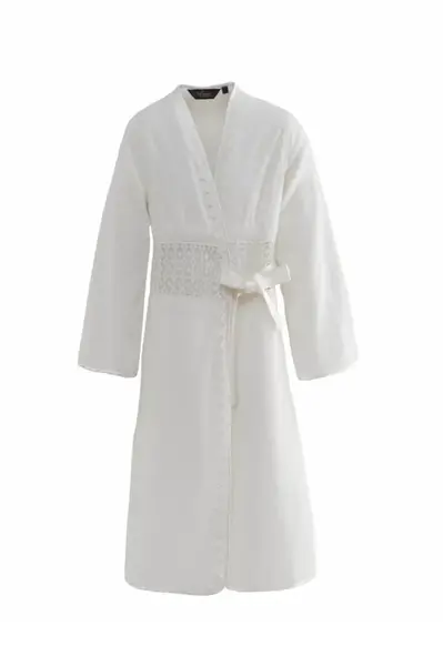 Soft Cotton Dámsky elegantný župan DEMET v darčekovom balení