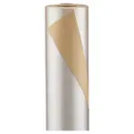 Kraftový papír stříbrný 70 cm x 100 m