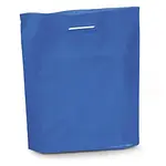 200 x Igelitové tašky s úchyty, 380x440x80mm, modrá | RAJA®