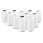 Sada 20 mini rolí stretch fólie šířka 100mm, délka 150m, průhledná, 30% recyklovaná, tloušťka 17µm + 1 ruční odvíječ | RAJA