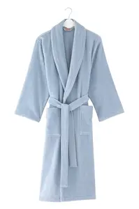 Unisex župan MICRO COTTON XXL Světle modrá