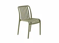 Plastová stolička TREGO, zelená