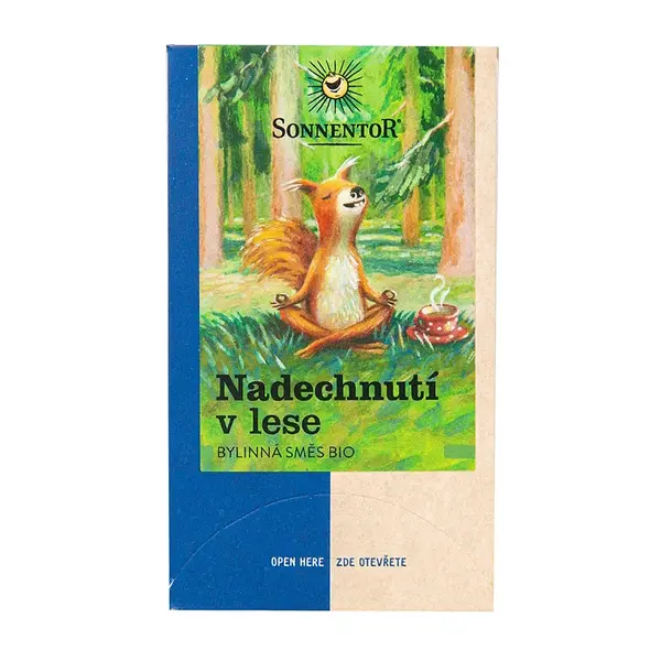 SONNENTOR Čaj nadechnutí v lese BIO 18 sáčků