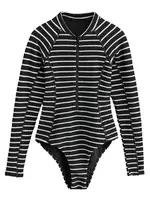 Next Jednodielne plavky  čierna / biela