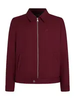 Karl Lagerfeld Prechodná bunda  bordová