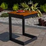 Stolík k záhradnému ležadlu borovica