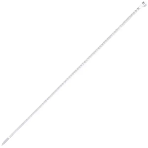 Vázací pásky 4.8 x 300 mm bílé, nylon, 100 ks.