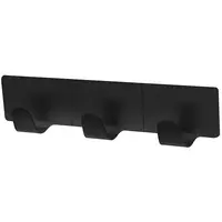 Lišta trendy samop. 3-hak (1 ks) čierny 8283