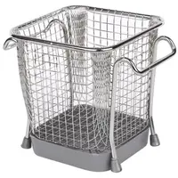 Odkvapkávač na príbor 12x16x13 cm nerez