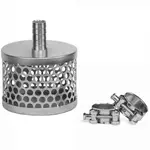 Sací koš ocelový pro hadici 25 mm 1"+ 2x GBS svorky