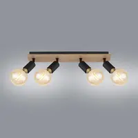 Svítidlo 54008-4NH Černá a hnědá LS4