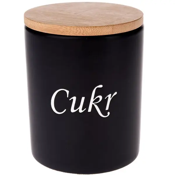 Keramická dóza "cukr" 10 x 13 x 10 cm 640 m