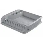 Odkvapkávač na riad s veľkým zásobníkom sivý 39,5x39,5x8 130