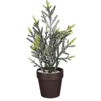 Vianočný stromček zelený omrznutý výš. 30 x hl. 15 cm 1121023