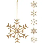 Ozdoba vločka 15 cm 5ASS mix A62100520