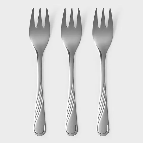 Sada tortových vidličiek, 3 kusy