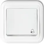 L WPT-4 spínač zvončeka Liza biely