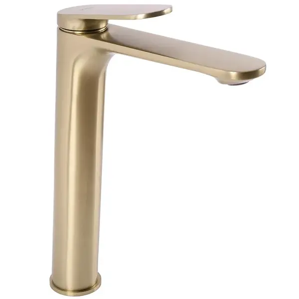 Umývadlová batéria REA Marco brúsené zlato vysoká