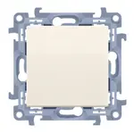 Jednoduchý vypínač krémový CW1.01/41