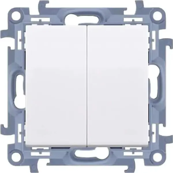 Vypínač lustrový CW5BL.01/11 s podsvietením LED biely