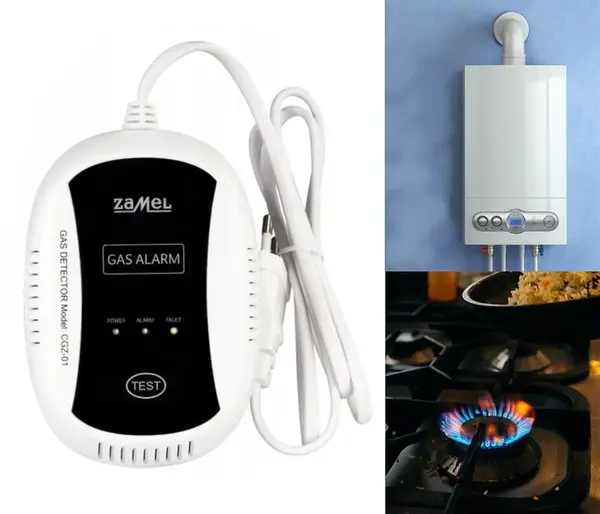 Detektor plynu 230V 07417