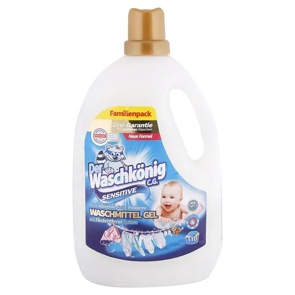 Waschkönig gél na pranie Sensitive 3,305 l / 110 praní