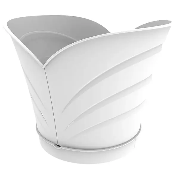 Kvetináč Tulipano biely